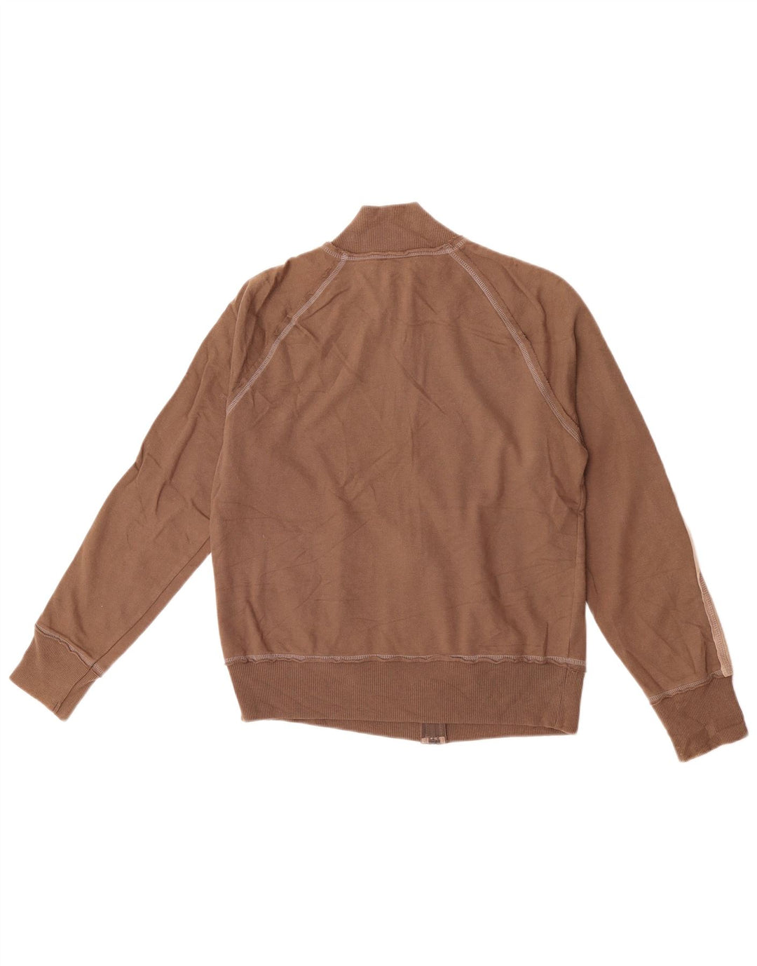 Marks & Spencer Veste de survêtement pour femme UK 14 Large Marron Colourblock