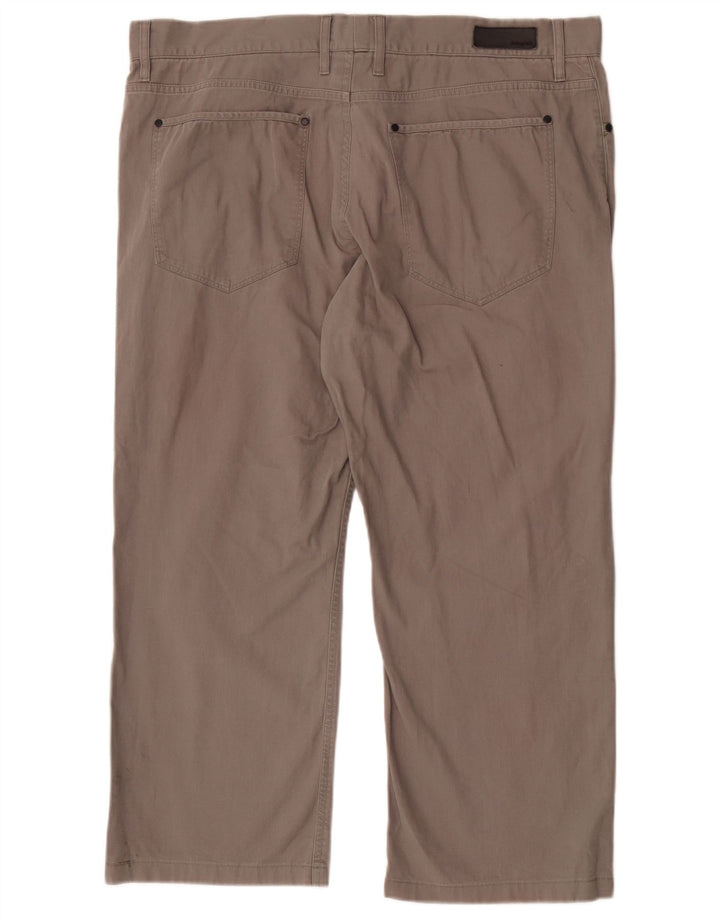 Marks & Spencer Pantalon court droit autographe pour homme W40 L25 Gris