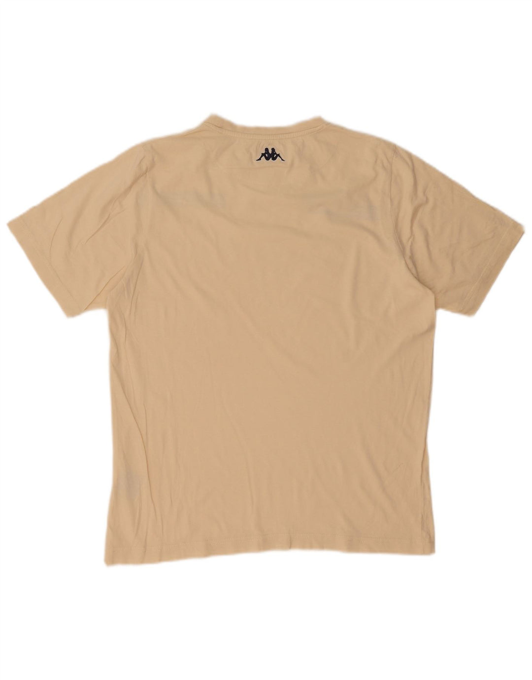 Kappa T-Shirt Graphique Homme Beige Moyen Coton