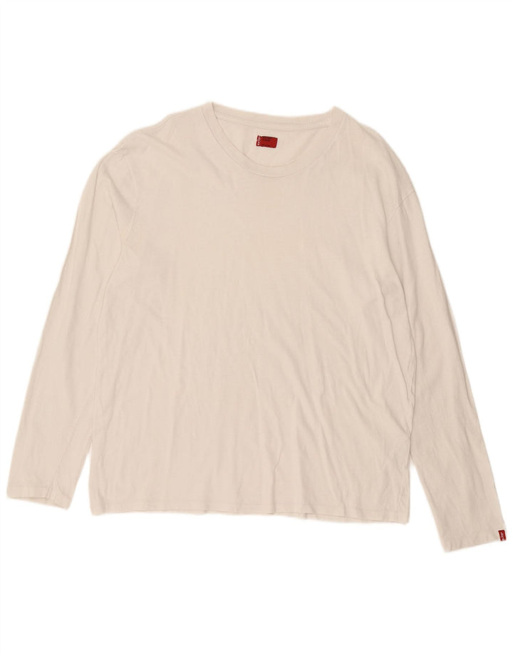 Levi's Top Manches Longues XL Homme Blanc Coton