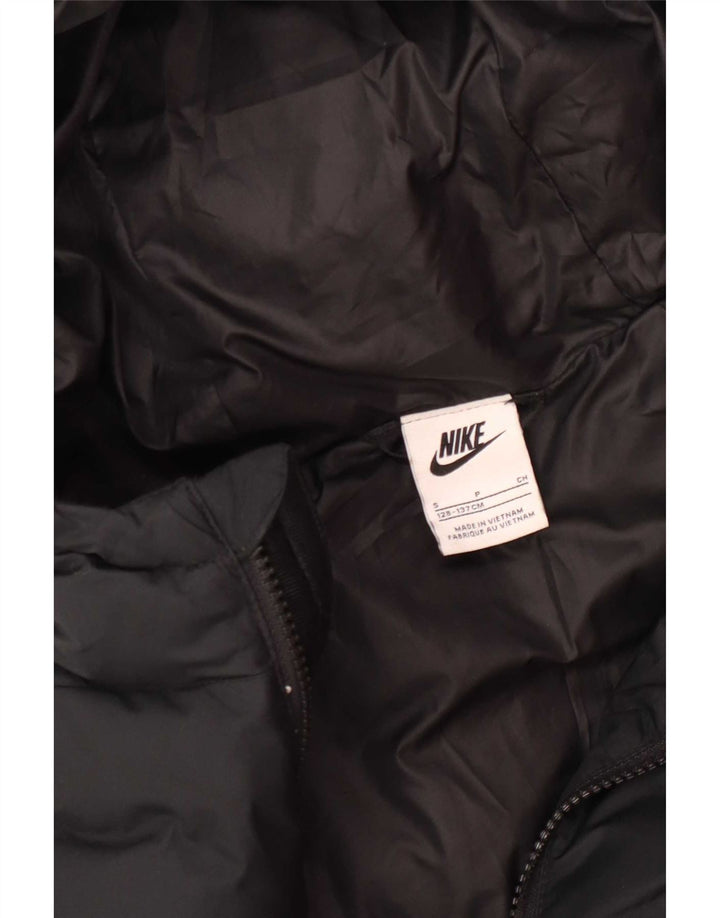 Nike Veste rembourrée à capuche pour fille 8-9 ans Petit Noir