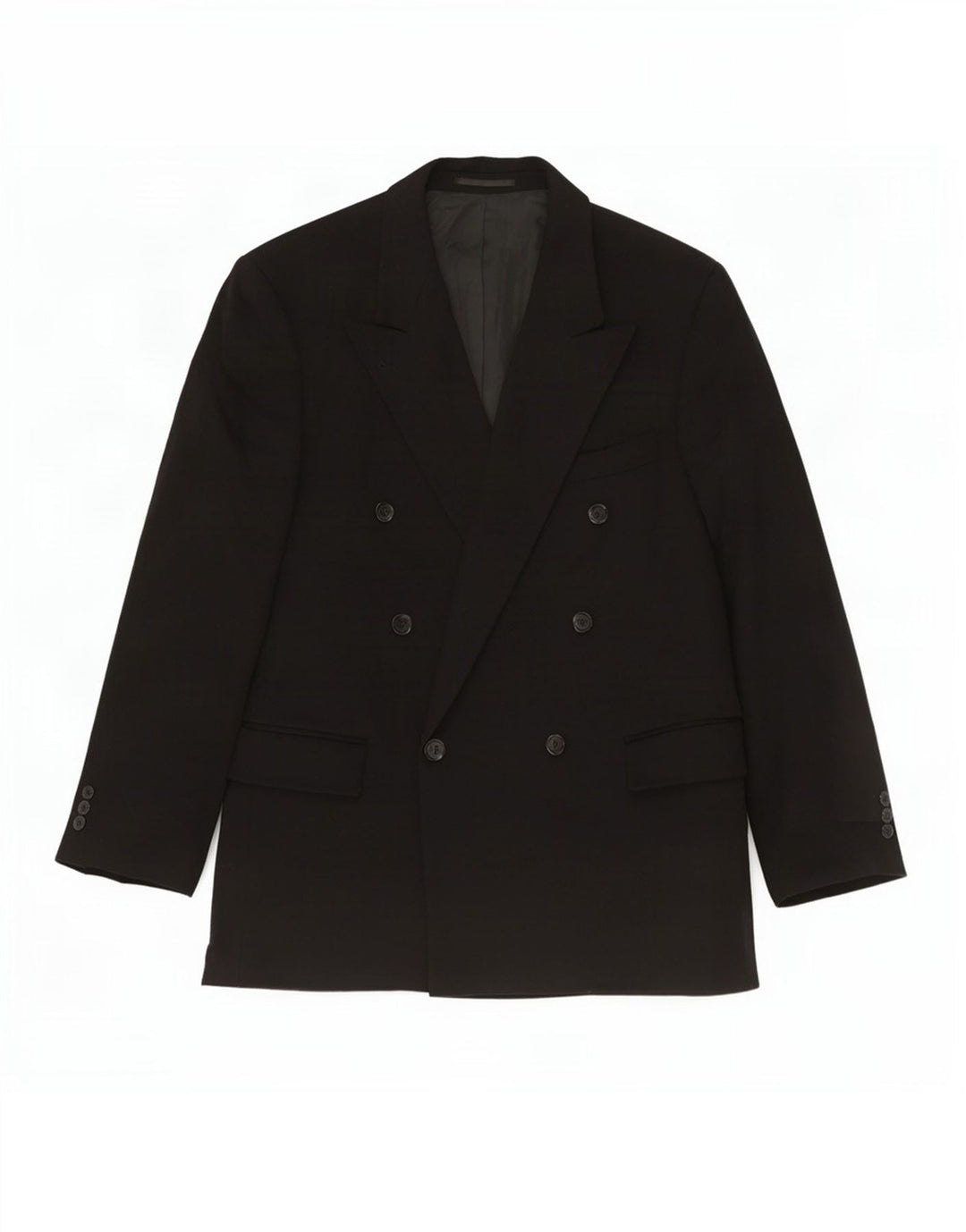 Ing Loro Piona & Co. Veste blazer croisée pour homme IT 54 2XL Noir