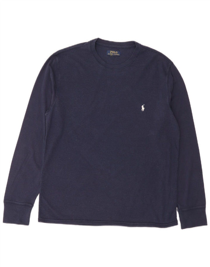 Polo Ralph Lauren Haut à manches longues pour homme Bleu marine moyen