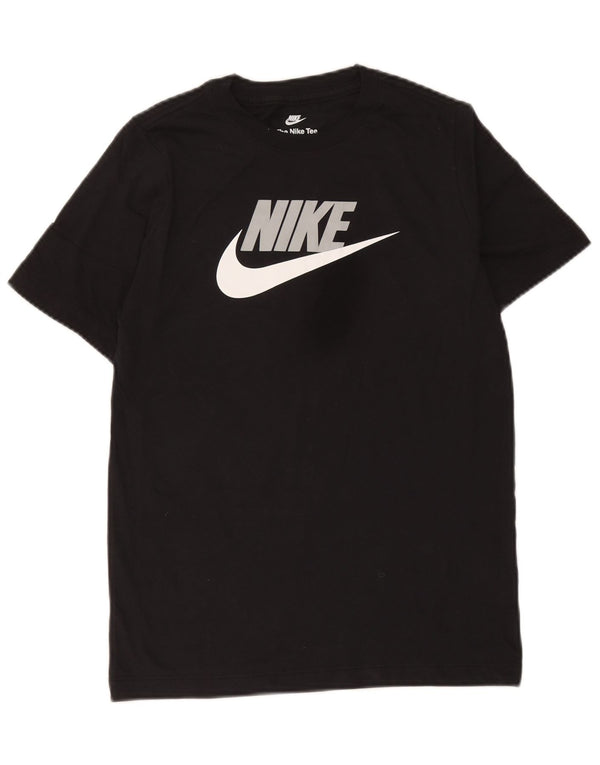 Nike Boys Graphic T-Shirt Top 12-13 ans Grand Noir Coton