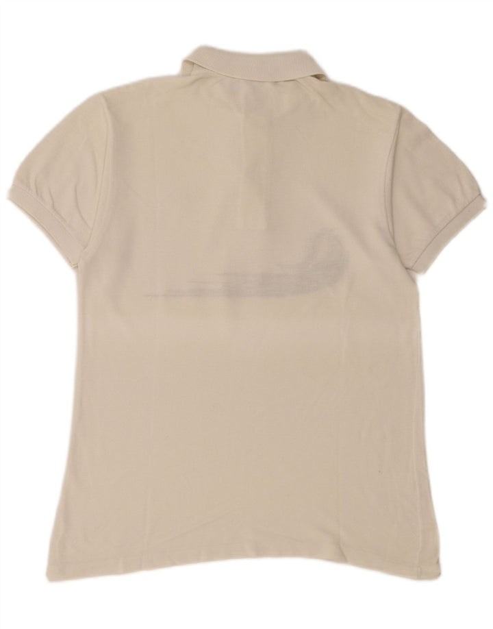 LACOSTE Polo Homme Taille 3 Petit Coton Blanc