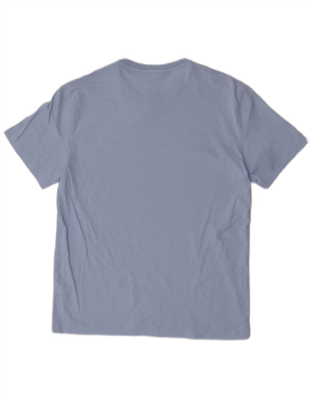 Lacoste T-shirt coupe régulière pour homme, taille 4, bleu moyen, coton