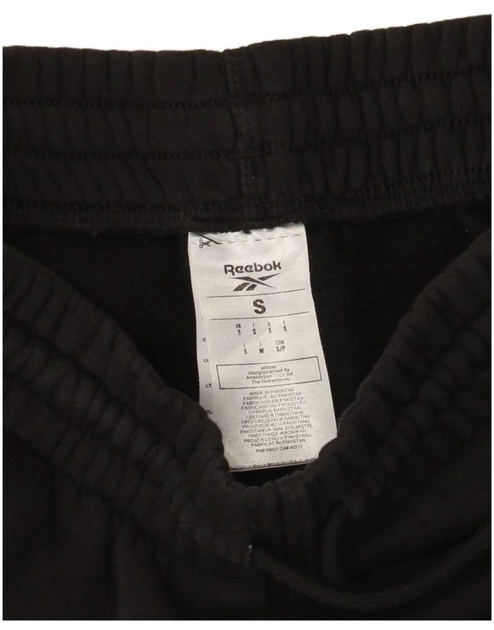 Reebok Short de Sport Homme Petit Noir Coton