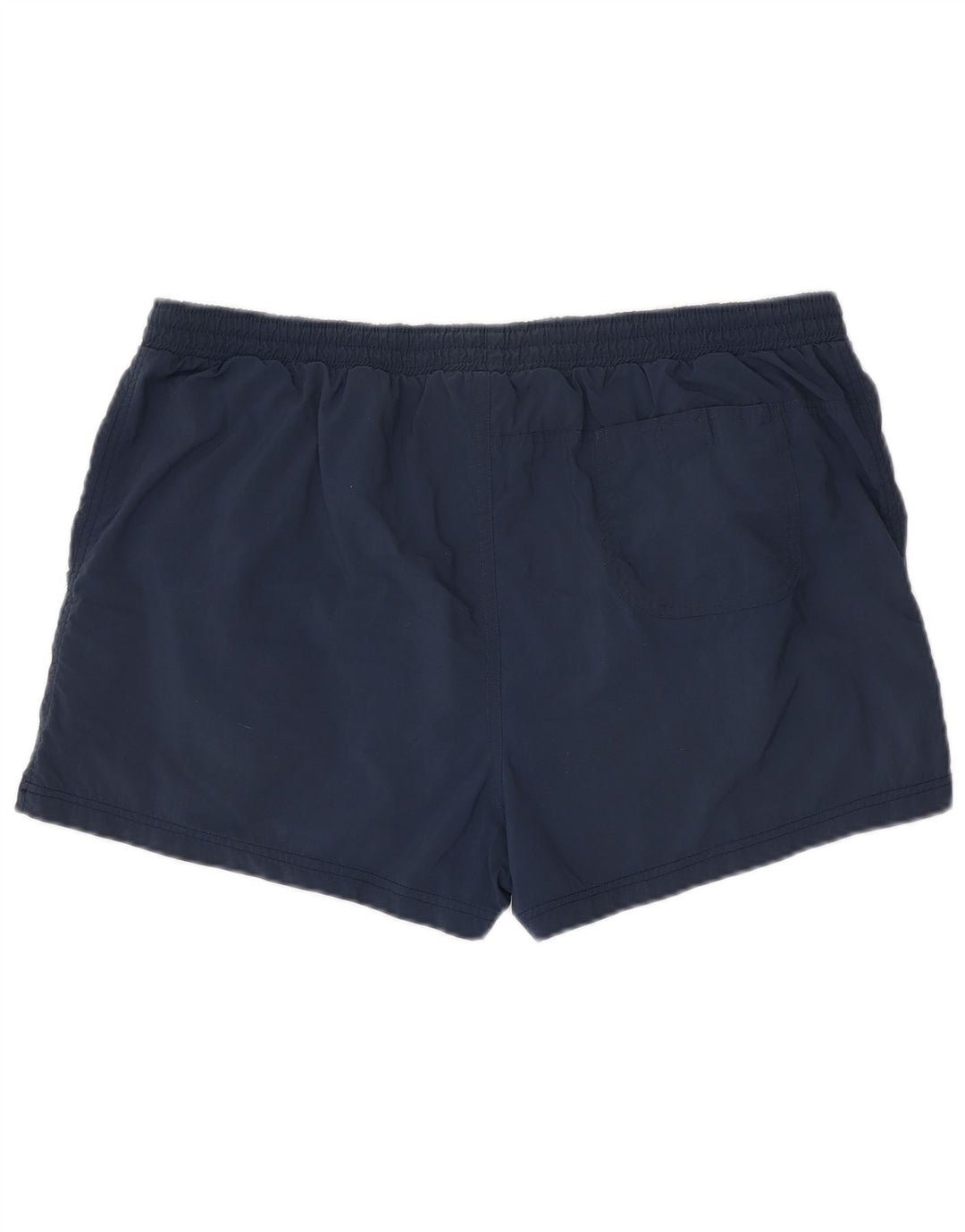Reebok Short de Sport Homme Large Bleu Marine Nylon