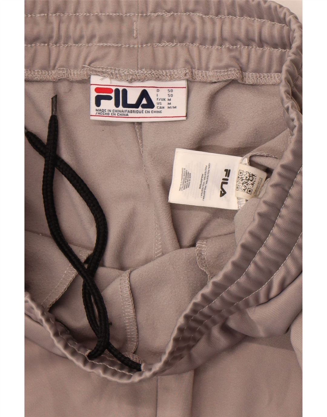 Fila Pantalon De Survêtement Joggers Homme Gris Moyen Polyester
