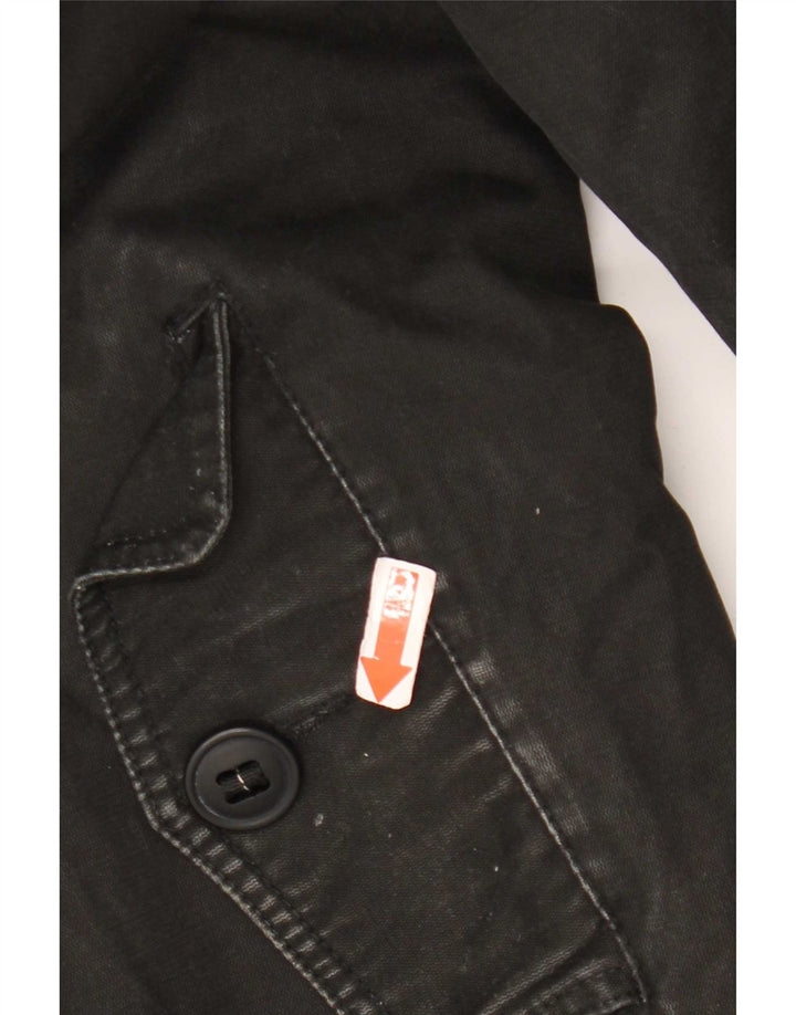 M&Co Veste utilitaire pour homme UK 40 Large Noir Coton