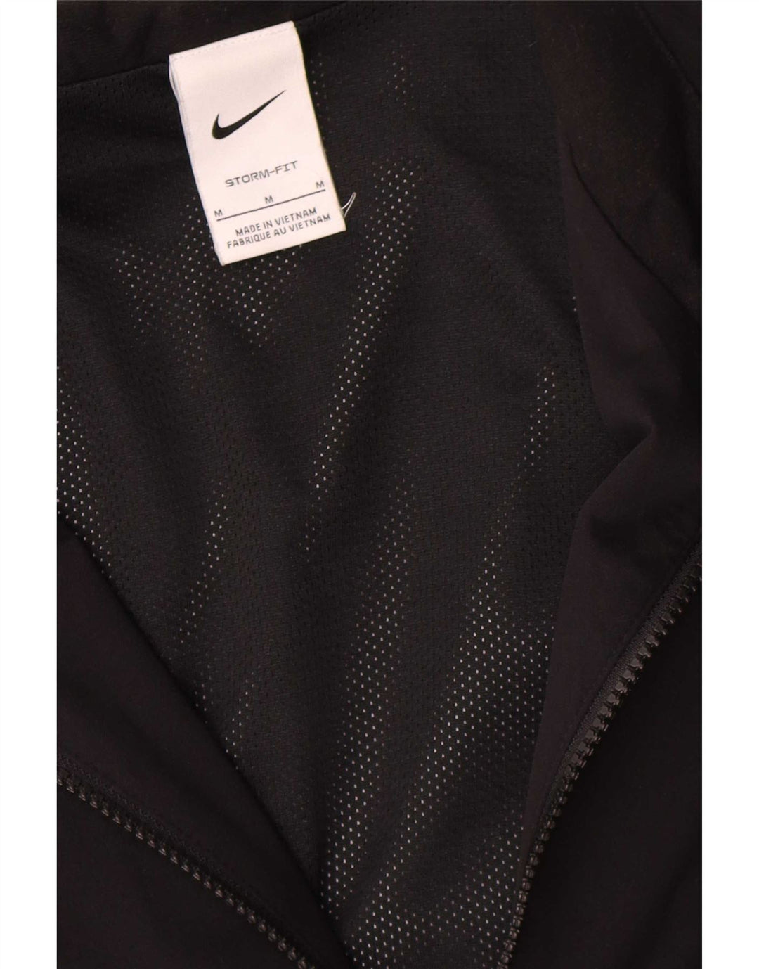 Nike Hommes Storm-Fit Survêtement Top Veste Noir Moyen Polyester