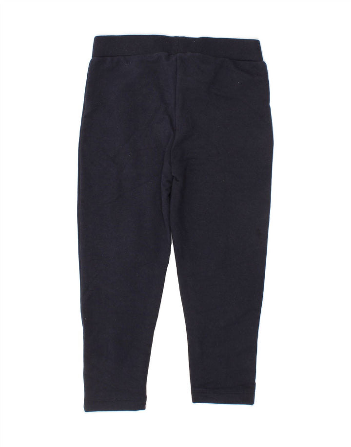 KAPPA Girls Leggings 2-3 Years Navy Blue Cotton Vintage Kappa and Second-Hand Kappa from Messina Hembry 
