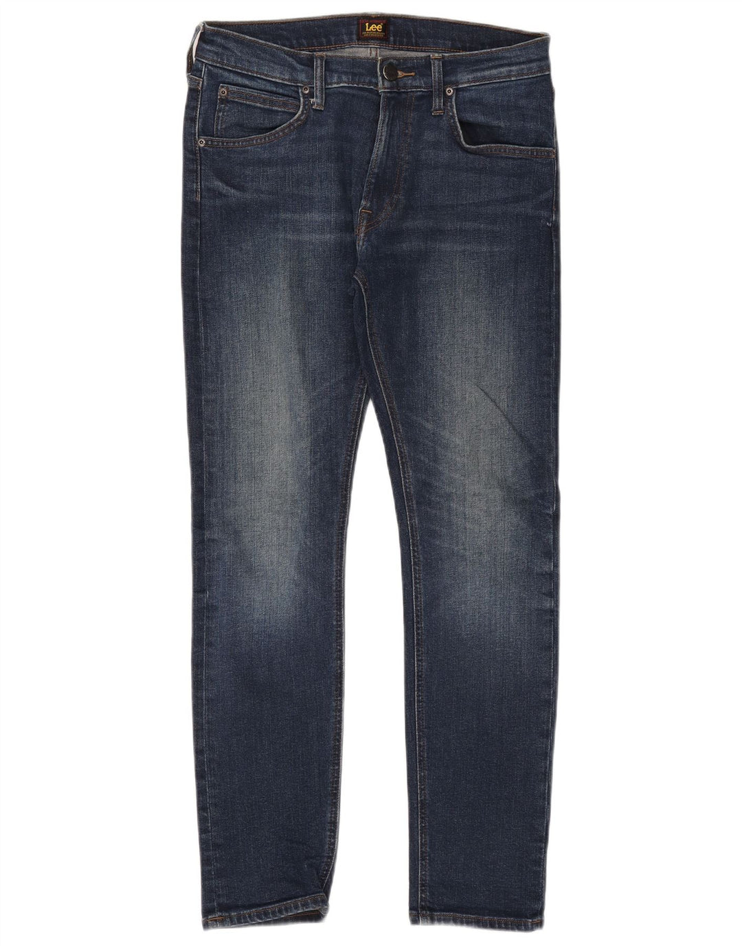 LEE Jean Skinny Luke Femme W30 L30 Bleu Marine Coton