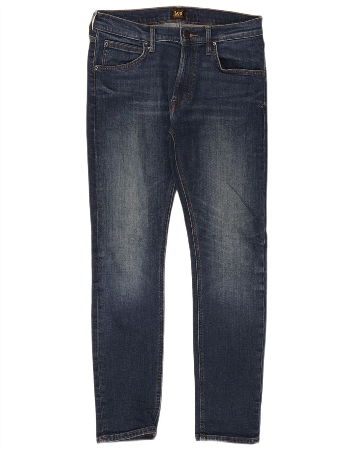 LEE Jean Skinny Luke Femme W30 L30 Bleu Marine Coton
