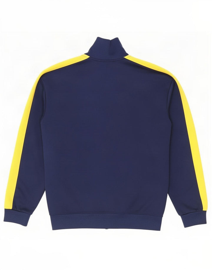 Diesel Veste de survêtement pour homme en polyester color block bleu marine moyen