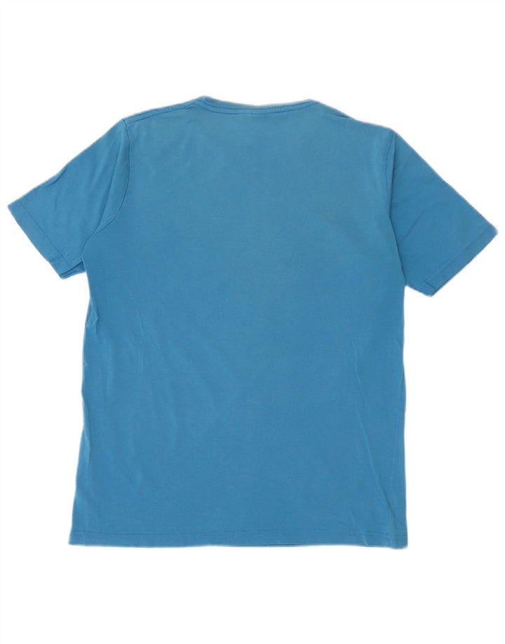 QUIKSILVER T-Shirt Graphique Garçon 13-14 ans Bleu Coton