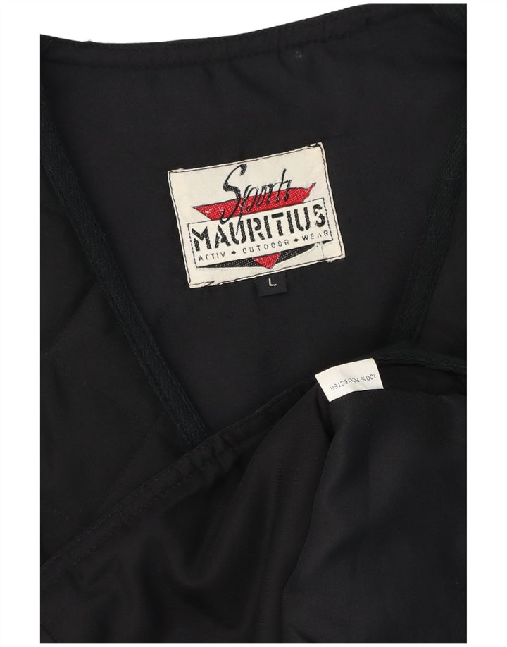 Gilet matelassé pour femme Mauritius UK 16 Large Noir Polyester