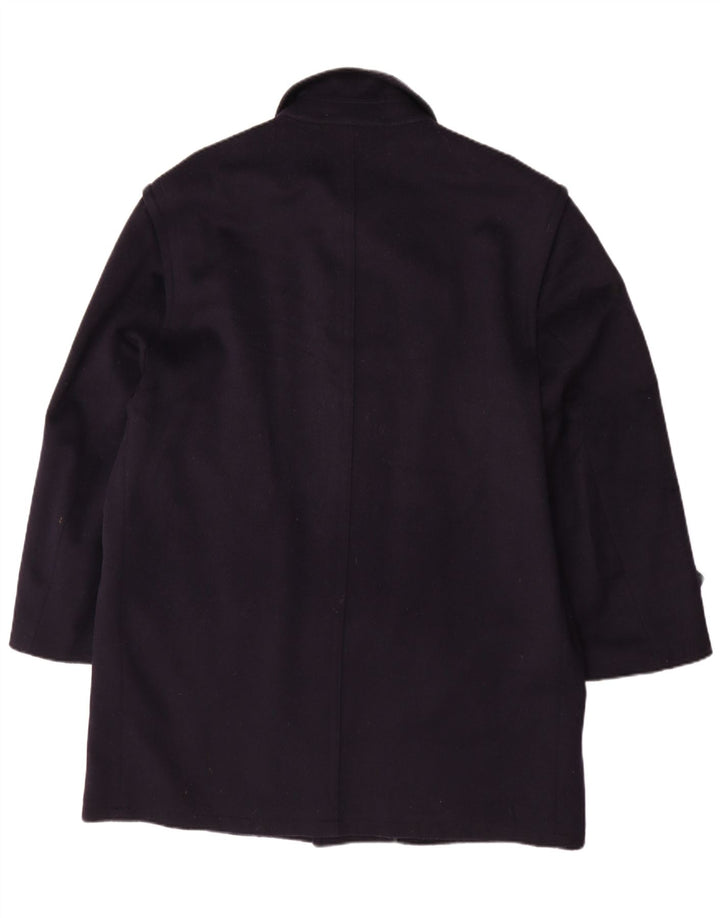 Schneiders Hommes Pischl Pardessus UK 42 XL Bleu Marine Laine