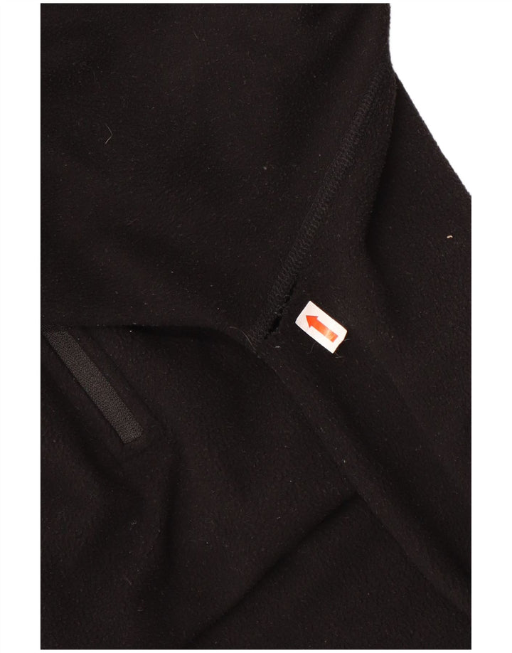 Champion Pull Polaire à Col Zippé Homme Noir Moyen