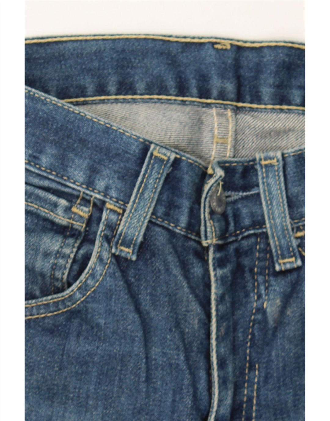 LEVI'S Womens Tapered Jeans W27 L32 Blue Cotton Vintage Levi's and Second-Hand Levi's from Messina Hembry 
