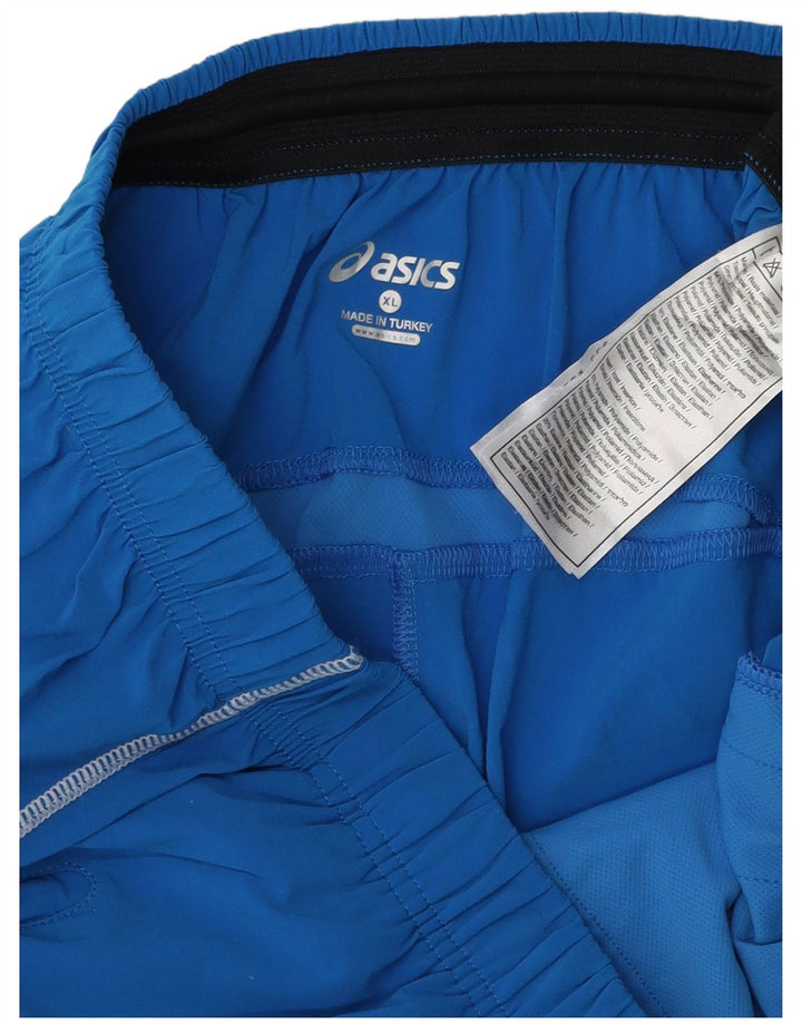 Asics Pantalon de Survêtement Italia Graphic XL Homme Bleu Polyester