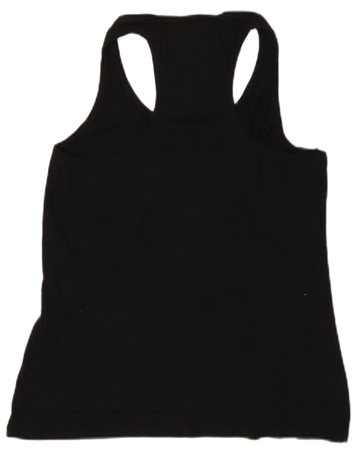 Benetton Débardeur Femme UK 12 Medium Noir
