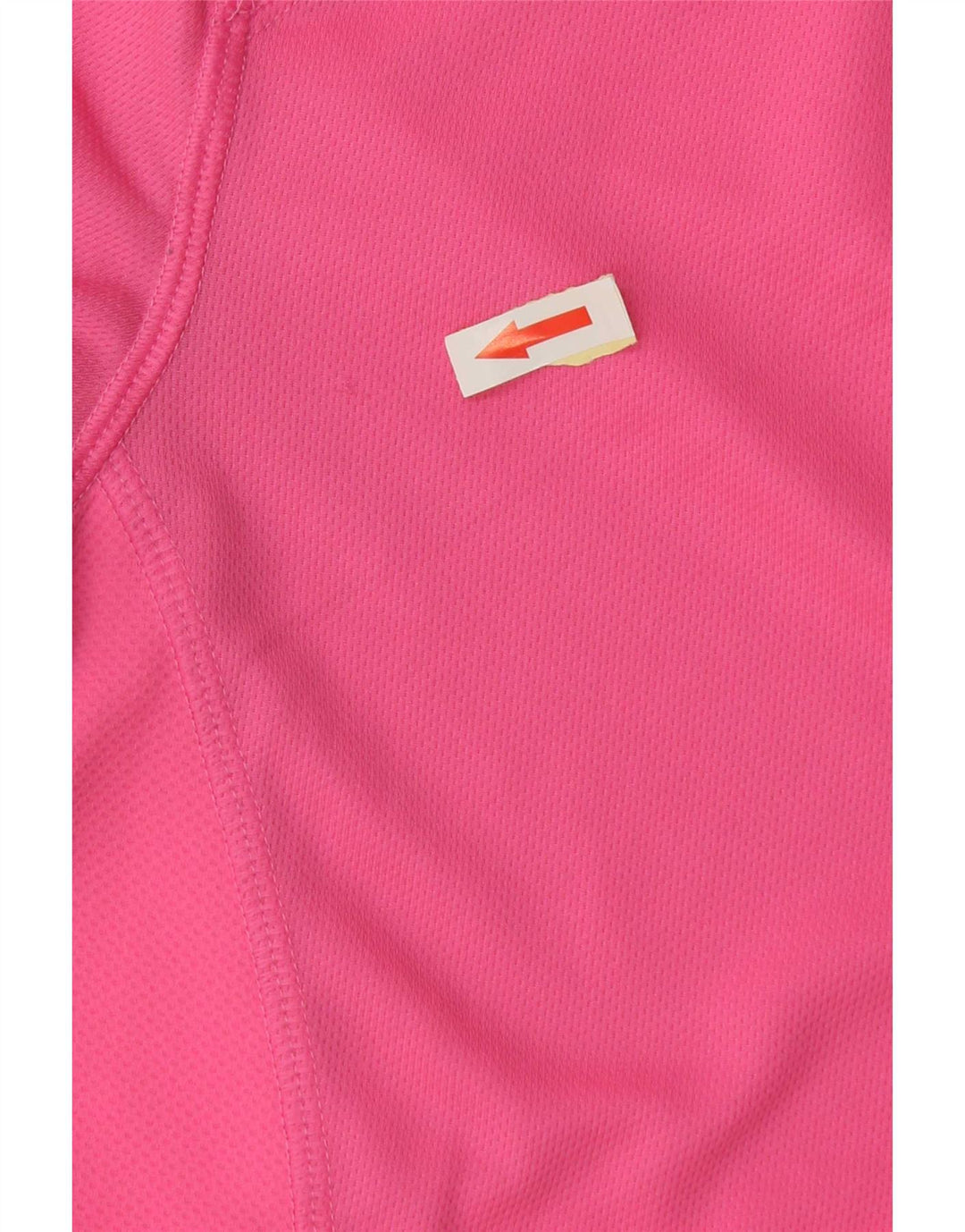 Adidas T-Shirt Femme Top UK 8 Petit Rose Polyester