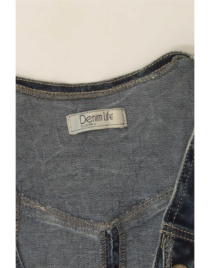 Pimkie Gilet en jean pour femme UK 8 Small Bleu