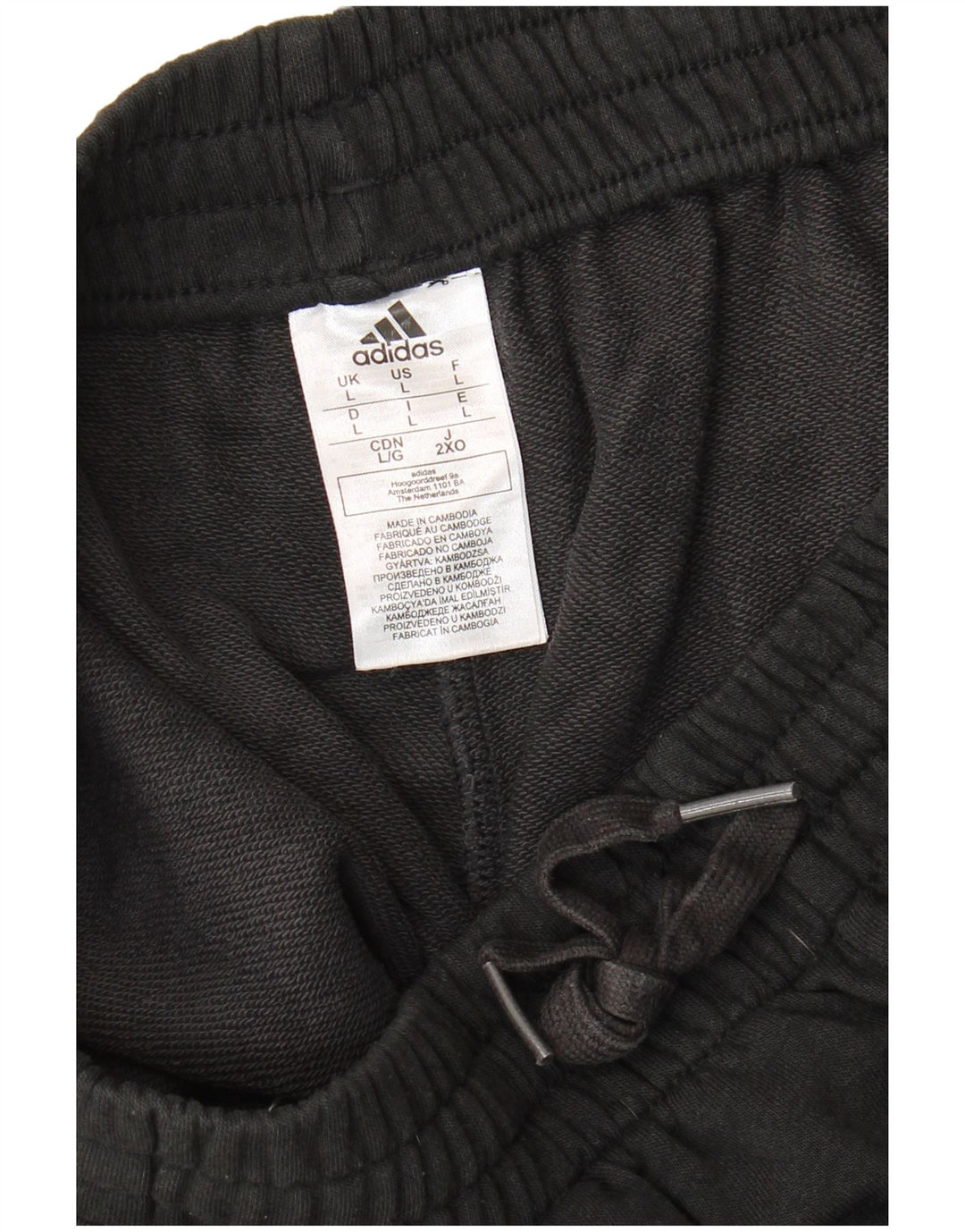 Adidas Short de sport pour homme Grand coton noir