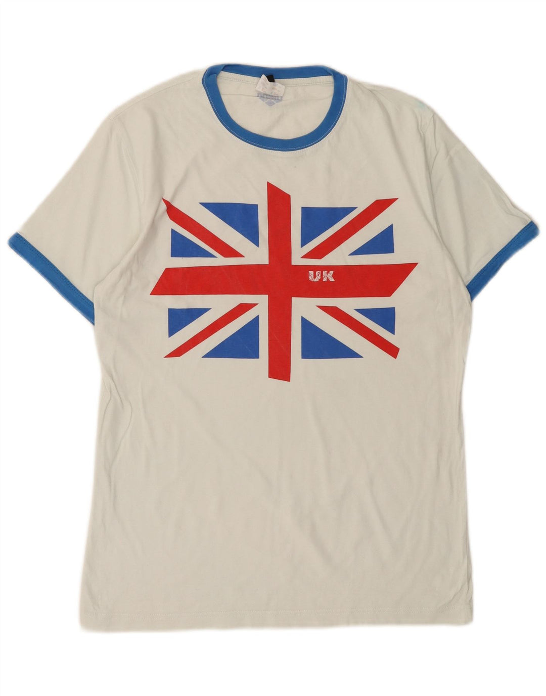 ARENA T-Shirt Graphique Femme UK 14 Large Blanc