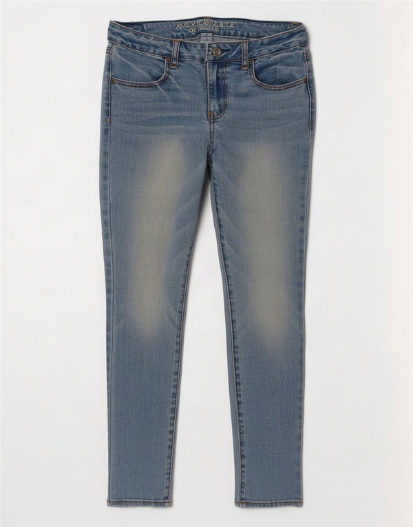 American Eagle Outfitters Jean Jegging pour femme UK 6 XS W24 L26 Bleu Coton