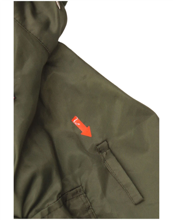 Belstaff Veste utilitaire pour homme UK 42 XL Kaki Nylon