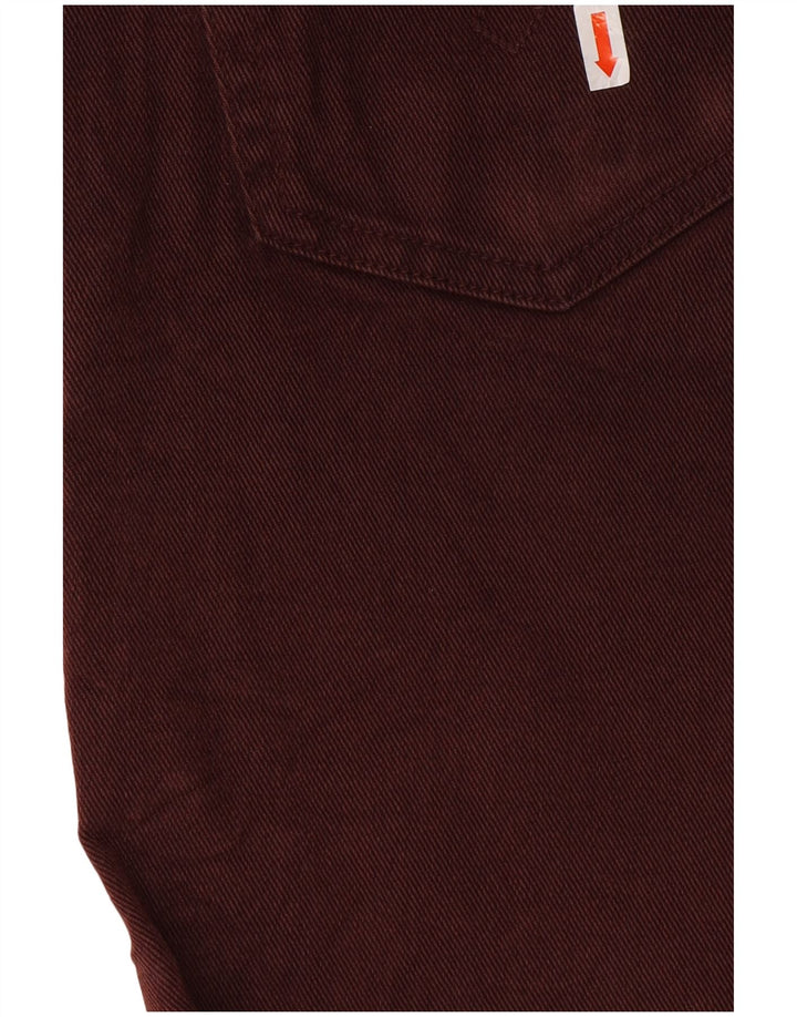 PIERRE CARDIN Jean droit homme W33 L34 coton marron