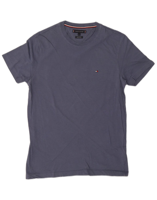 Tommy Hilfiger T-Shirt Homme Haut Petit Bleu Marine Coton
