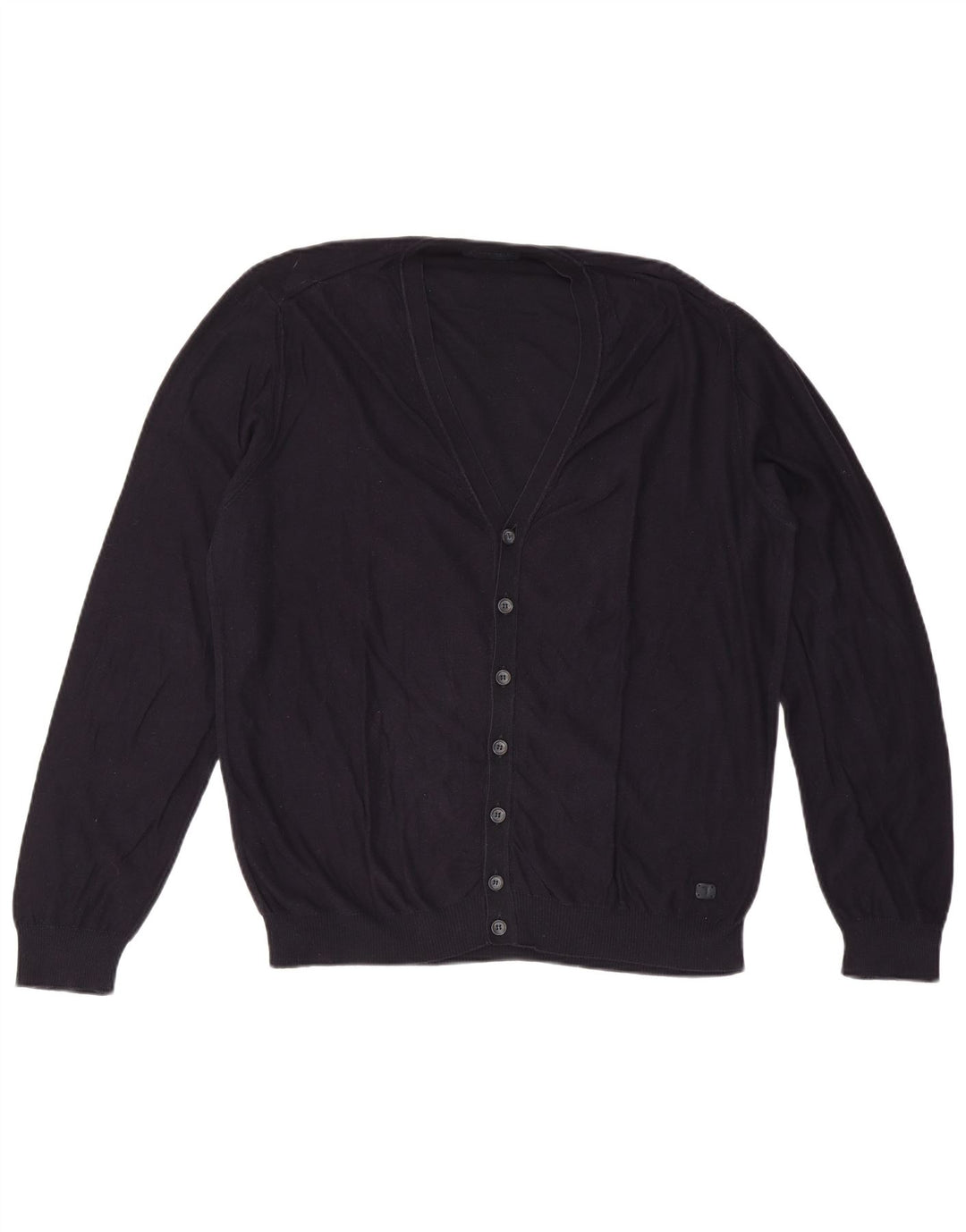 Trussardi Cardigan Pull 2XL Bleu Marine |
