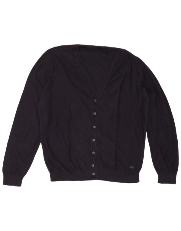 Trussardi Cardigan Pull 2XL Bleu Marine |