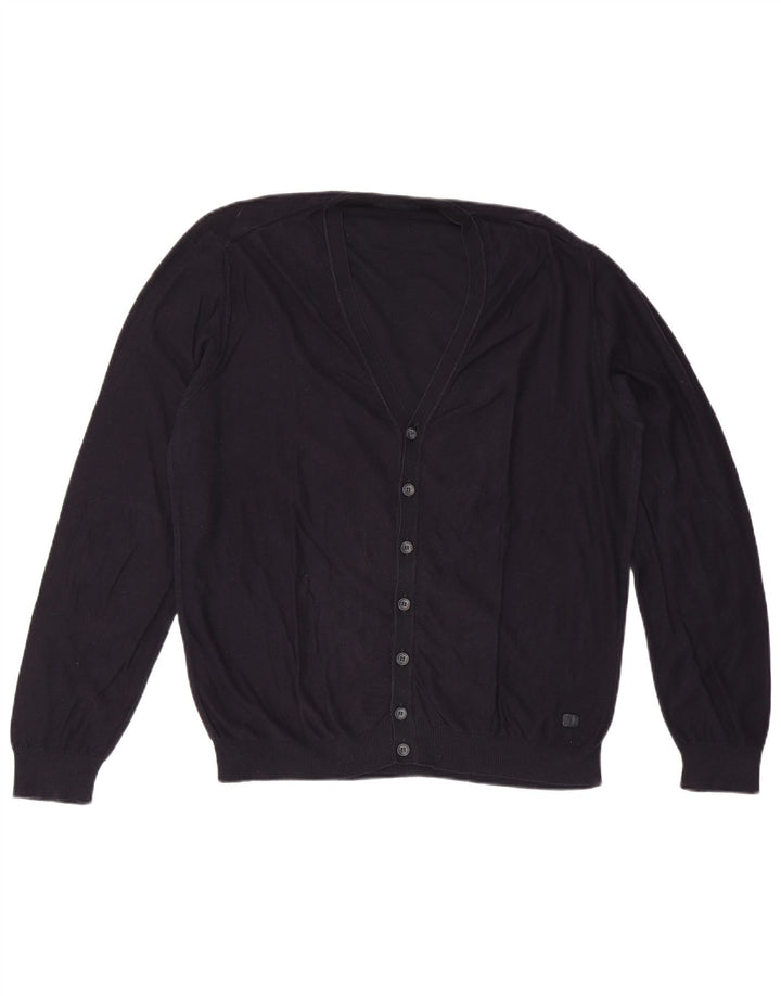 Trussardi Cardigan Pull 2XL Bleu Marine |