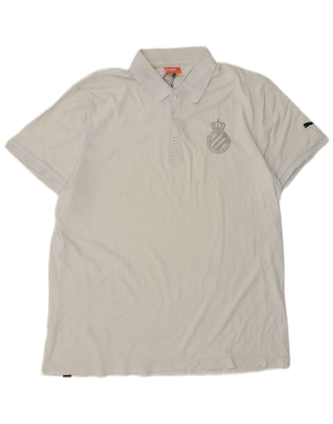 Puma Polo Homme XL Blanc Coton