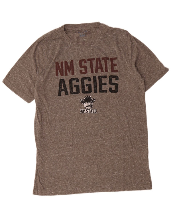 Champion T-shirt graphique NM State Aggies pour homme, grand, gris moucheté