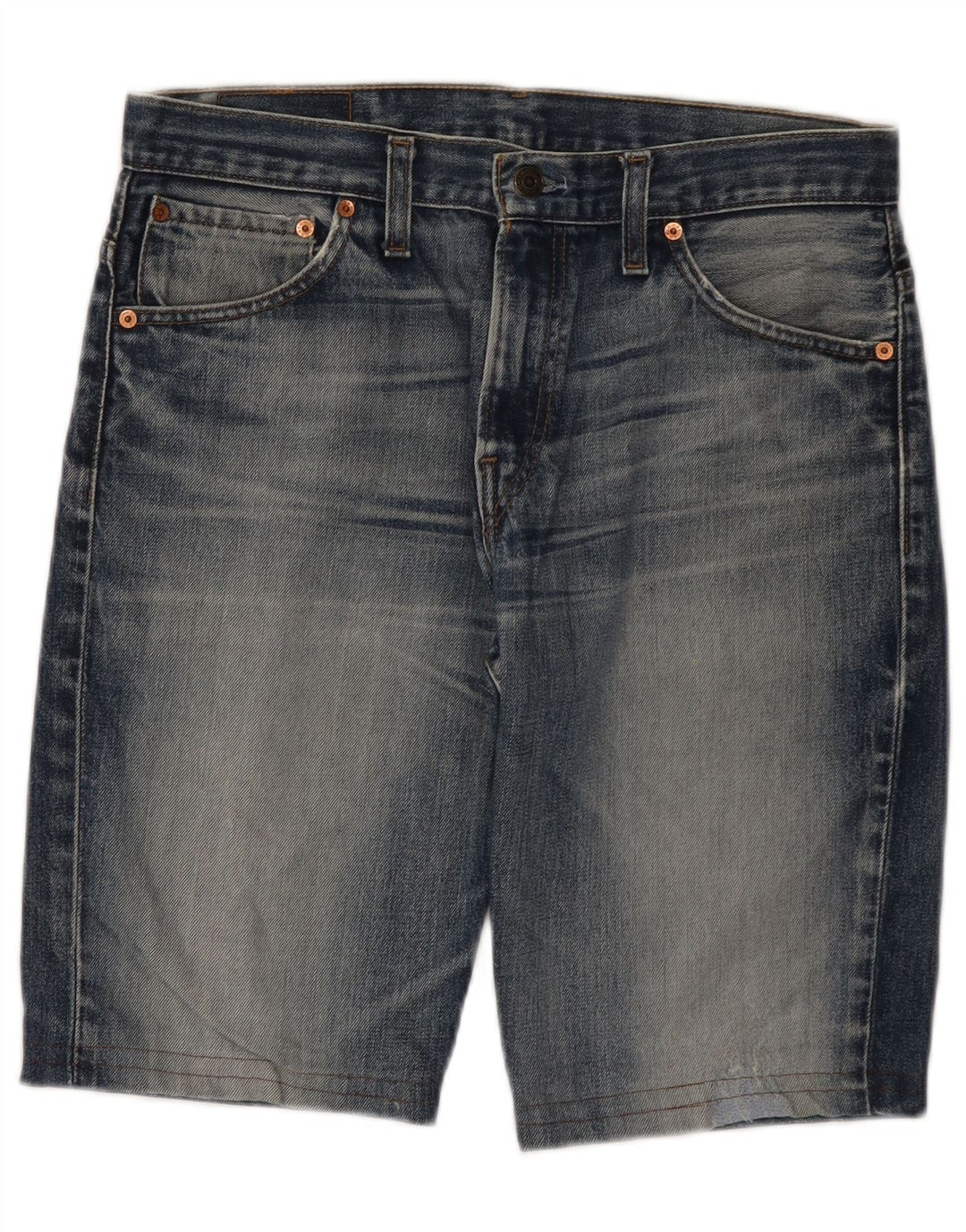 LEVI'S Short en Jean 507 W33 Homme Bleu Moyen Coton
