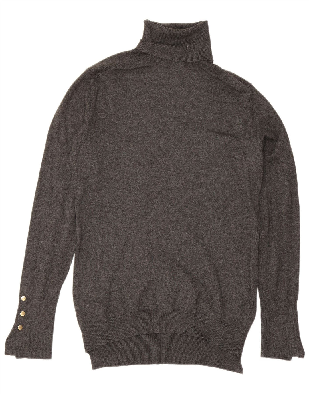 Zara Pull col roulé pour femme UK 14 Large Gris