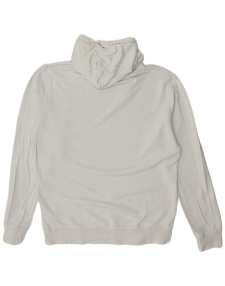 Gant Pull à capuche graphique homme grand blanc coton