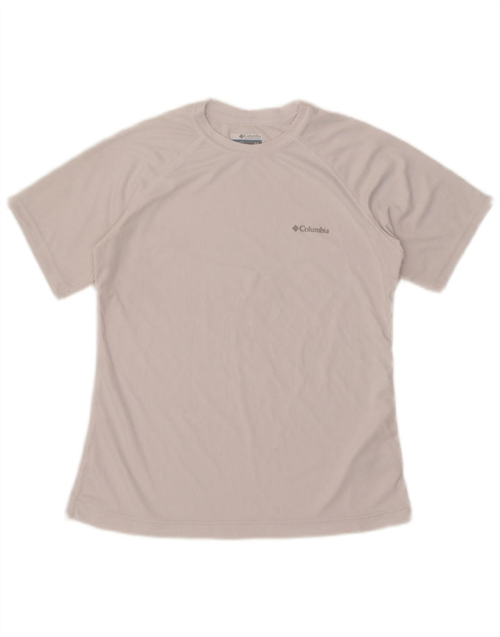 Columbia T-Shirt Homme Haut Petit Blanc Polyester