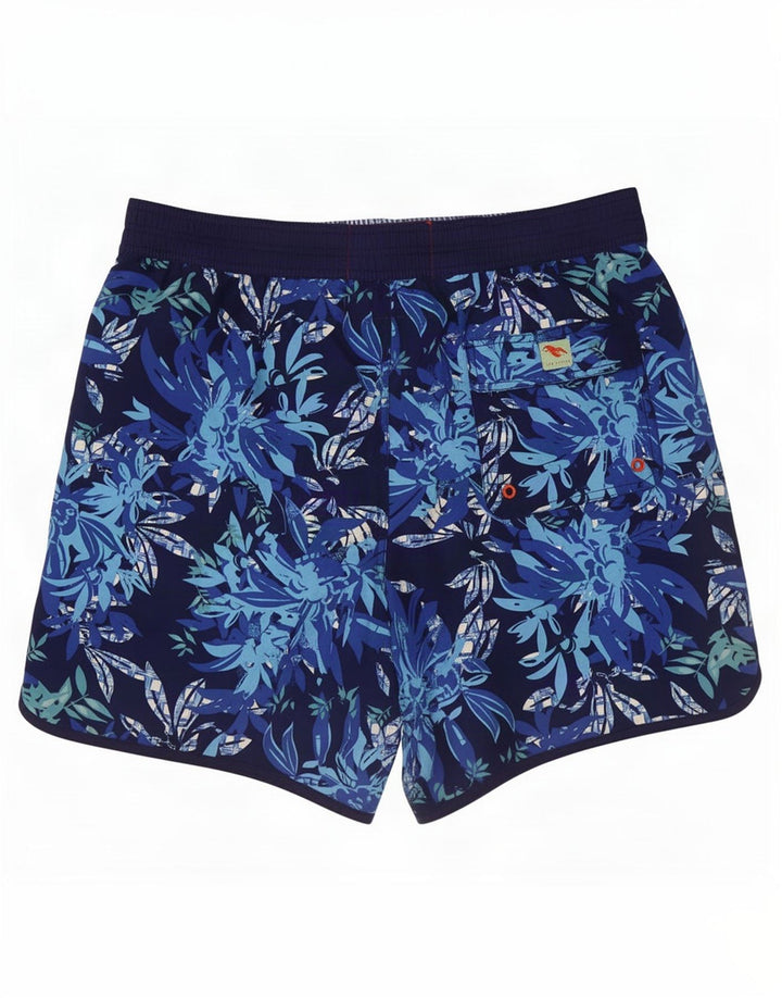 Ted Baker Short de bain pour homme Taille 4 Grand Bleu Floral Polyester