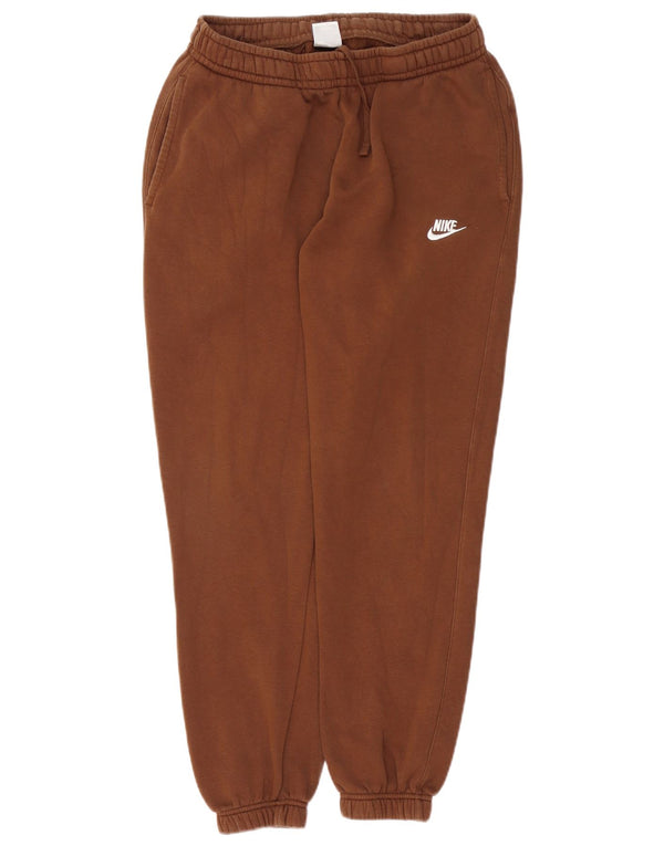 NIKE Pantalon de survêtement pour femme Joggers UK 14 Coton marron moyen