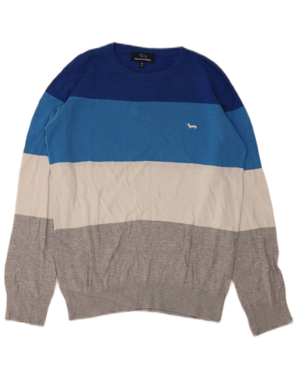 HARMONT & BLAINE Pull col rond garçon 13-14 ans multicolore