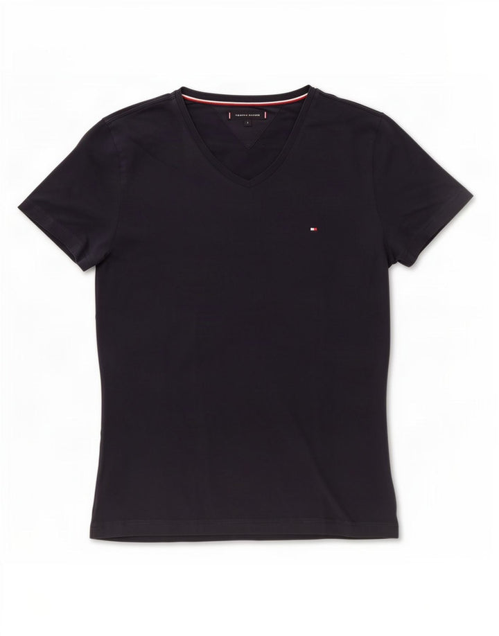 Tommy Hilfiger T-Shirt Homme Haut Large Bleu Marine