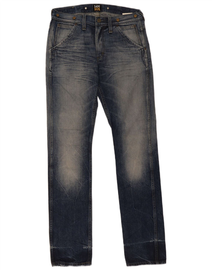 Lee Jean Droit 101 Logger Homme W30 L34 Bleu Coton