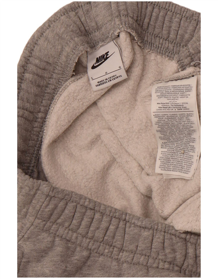 NIKE Pantalon de survêtement pour hommes Joggers Large Gris Coton