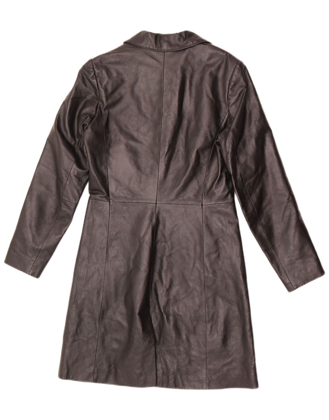Conbipel Manteau En Cuir Femme IT 40 Petit Noir